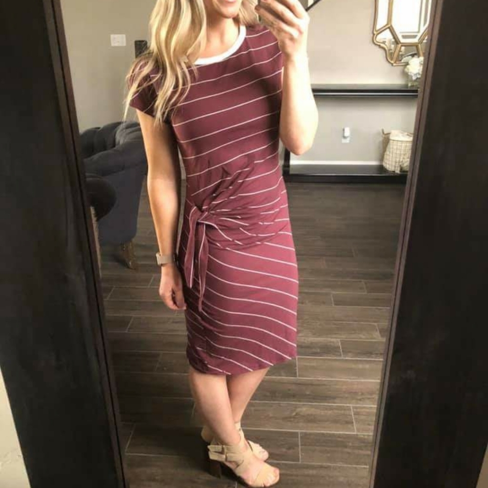 Stripped Dress